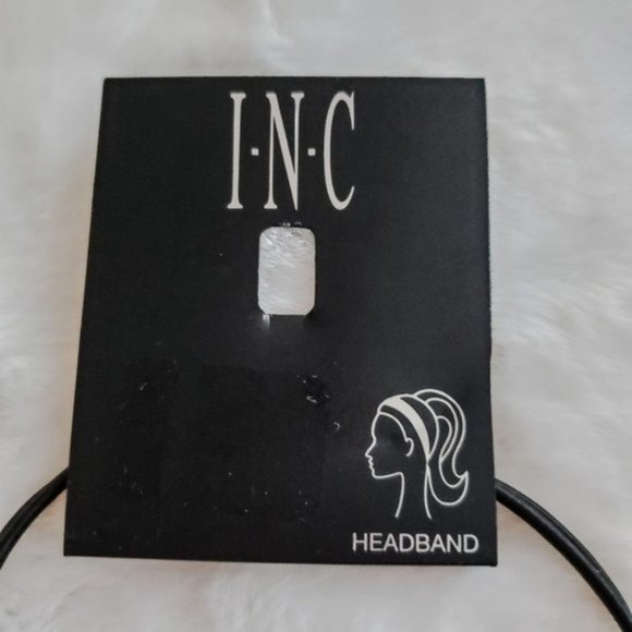 INC Silver-Tone & Rhinestone Headband NWT - Picture 3 of 4